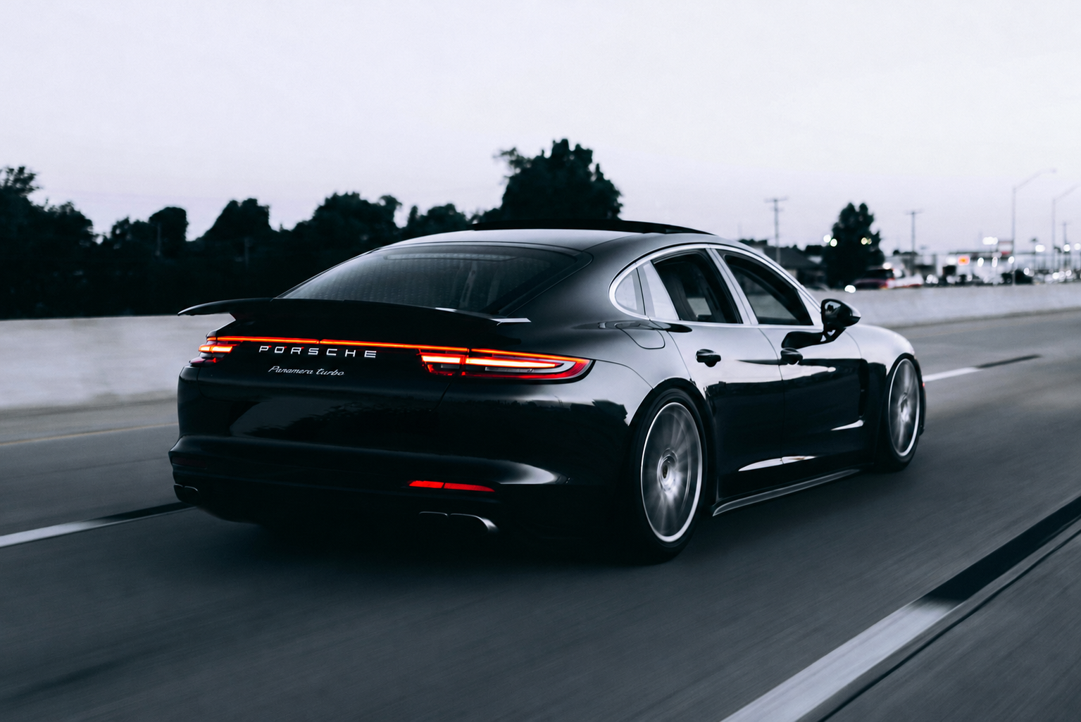 Black Porsche — illustrative automotive photography